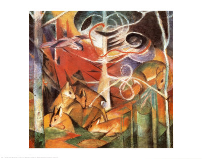 Deer in the Forest I Print Deer in the Forest I Print