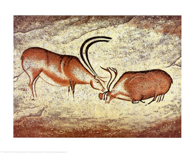 Two Reindeer Print Two Reindeer Print