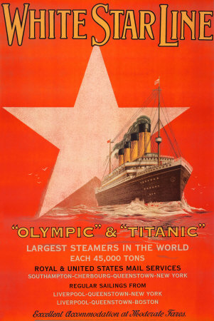 Olympic and Titanic Print Olympic and Titanic Print