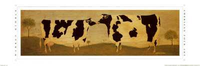 Kissing Cows Print Kissing Cows Print