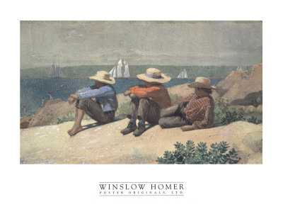 On the Beach, 1875 Print On the Beach, 1875 Print