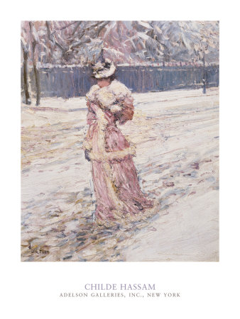Lady in Pink Print Lady in Pink Print