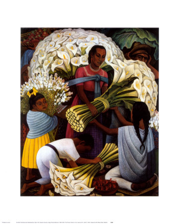 The Flower Vendor Print The Flower Vendor Print