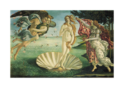 The Birth of Venus, c.1485 Print The Birth of Venus, c.1485 Print