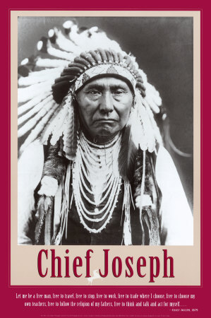 Chief Joseph Poster Chief Joseph Poster