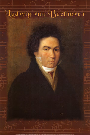 Ludwig van Beethoven Poster Ludwig van Beethoven Poster