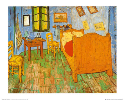 The Bedroom at Arles, c.1887 Print The Bedroom at Arles, c.1887 Print