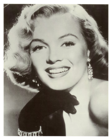 Marilyn Monroe Poster Card Marilyn Monroe Poster Card