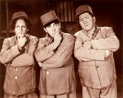 The Three Stooges Poster Card The Three Stooges Poster Card