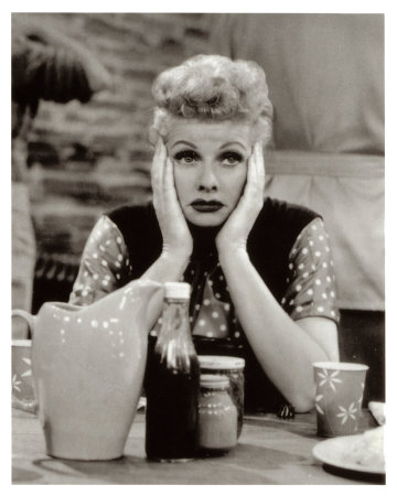 I Love Lucy Poster Card I Love Lucy Poster Card