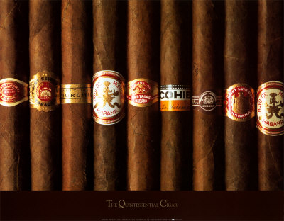 Quintessential Cigar Print Quintessential Cigar Print