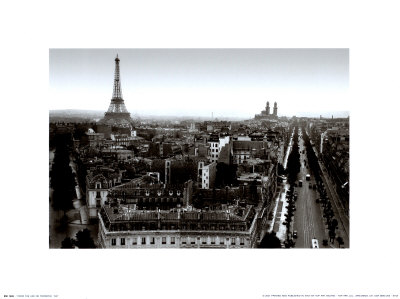 From the Arc de Triomphe, 1931 Print From the Arc de Triomphe, 1931 Print