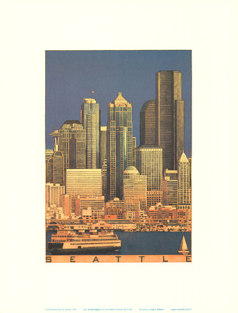 Seattle Print Seattle Print