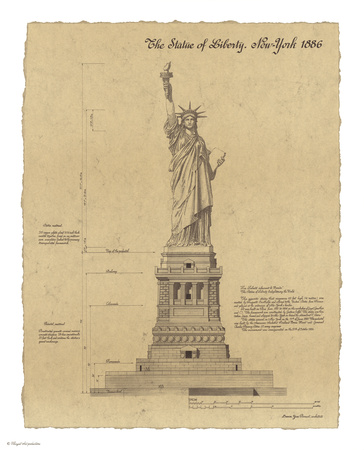 Statue of Liberty New York Print Statue of Liberty New York Print