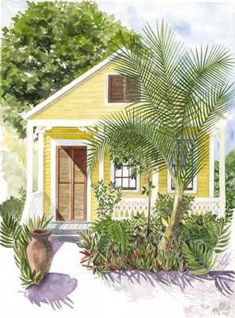 Conch House II Print Conch House II Print