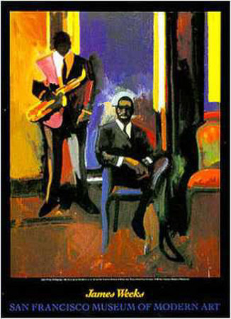 Two Musicians Print Two Musicians Print