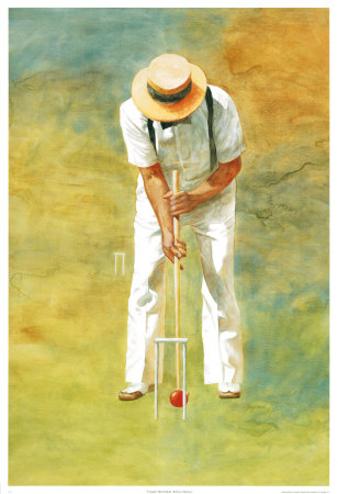 Croquet Sportsman Print Croquet Sportsman Print