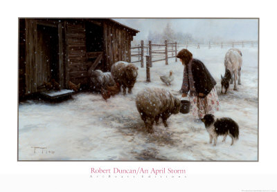 An April Storm Print An April Storm Print