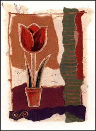 Potted Tulip Print Potted Tulip Print