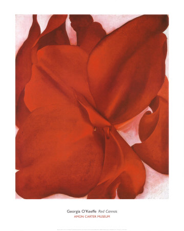 Red Cannas Print Red Cannas Print
