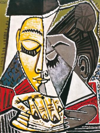 Tete d'une Femme Lisant Print Tete d'une Femme Lisant Print