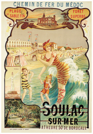 Soulac Sur Mer Print Soulac Sur Mer Print