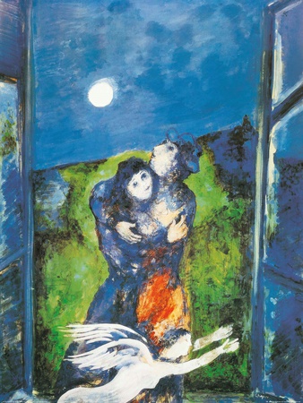 Lovers in Moonlight Print Lovers in Moonlight Print