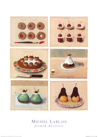 French Desserts Print French Desserts Print
