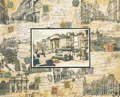 Postcards from Paris Print Postcards from Paris Print