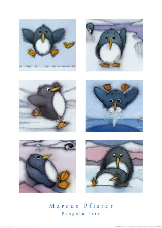 Penguin Pete's Day Print Penguin Pete's Day Print