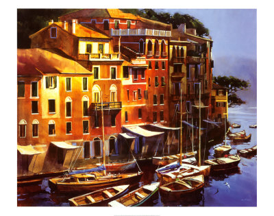 Mediterranean Port Print Mediterranean Port Print