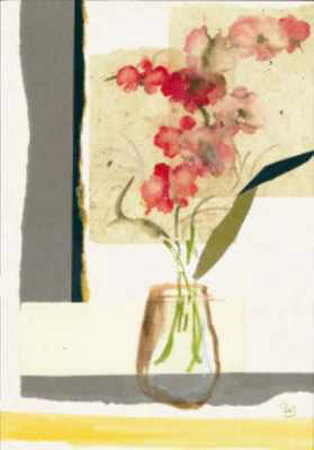 Collage Con Flores I Print Collage Con Flores I Print
