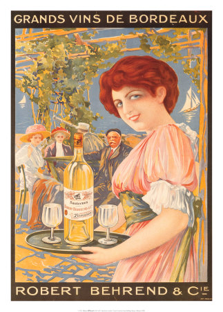 Grands Vins De Bordeaux Print Grands Vins De Bordeaux Print