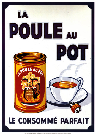 Poule Au Pot Print Poule Au Pot Print