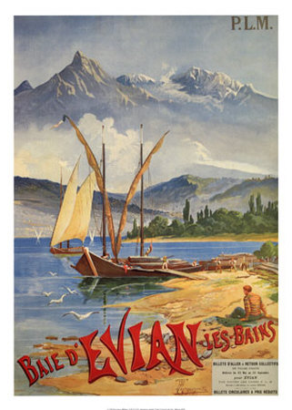 Baie Devian Les Bains Print Baie Devian Les Bains Print
