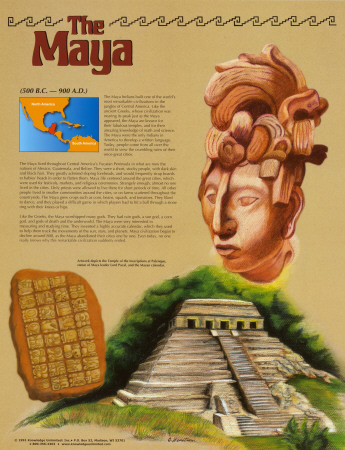 The Mayans Print The Mayans Print