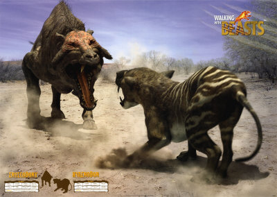 Walking with Prehistoric Beasts Poster Walking with Prehistoric Beasts Poster