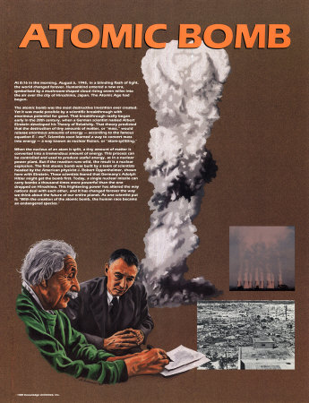 The Atomic Bomb Print The Atomic Bomb Print