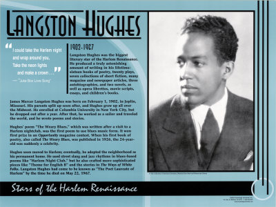 Langston Hughes Print Langston Hughes Print