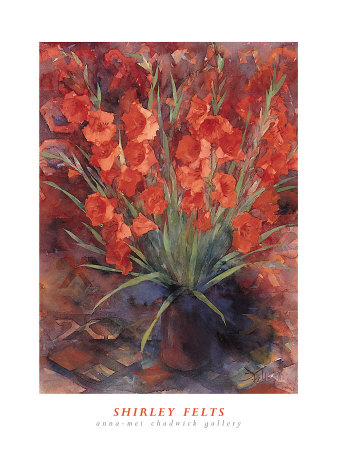 Gladioli Print Gladioli Print