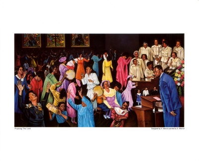 Praising the Lord Print Praising the Lord Print