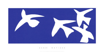 Les Oiseaux 1947 Serigraph Les Oiseaux 1947 Serigraph