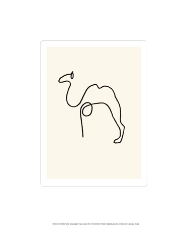 The Camel Serigraph The Camel Serigraph