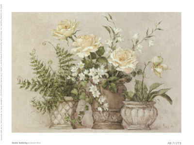 Garden Gathering Print Garden Gathering Print