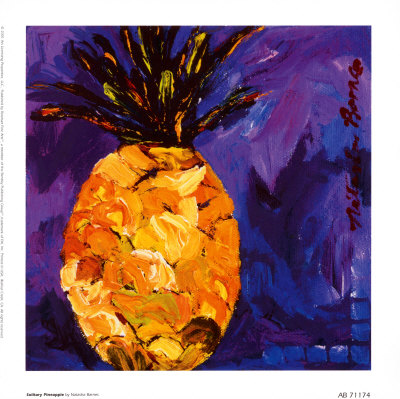Solitary Pineapple Print Solitary Pineapple Print