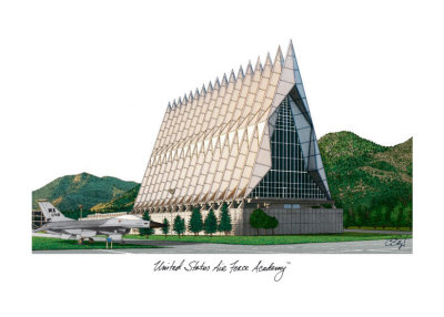 US Air Force Academy Print US Air Force Academy Print