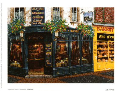 London Pub Print London Pub Print