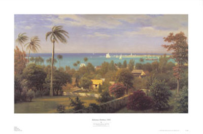 Bahamas Harbour 1882 Print Bahamas Harbour 1882 Print