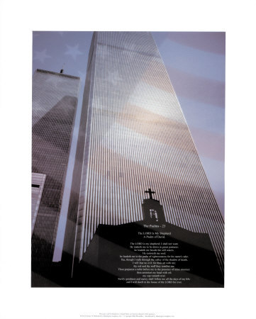 World Trade Center, Psalm 23 Print World Trade Center, Psalm 23 Print