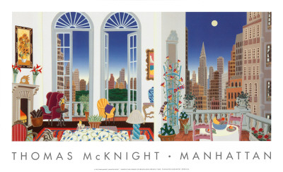 Manhattan Fantasy Print Manhattan Fantasy Print